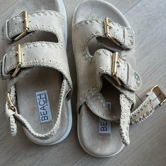 Beach By Matisse Natural Tan Sandals - Picture 3 of 6